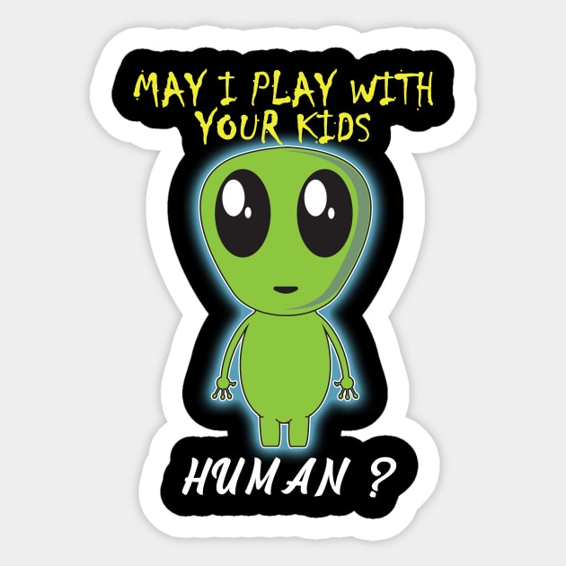 baby alien Sticker by Yaman